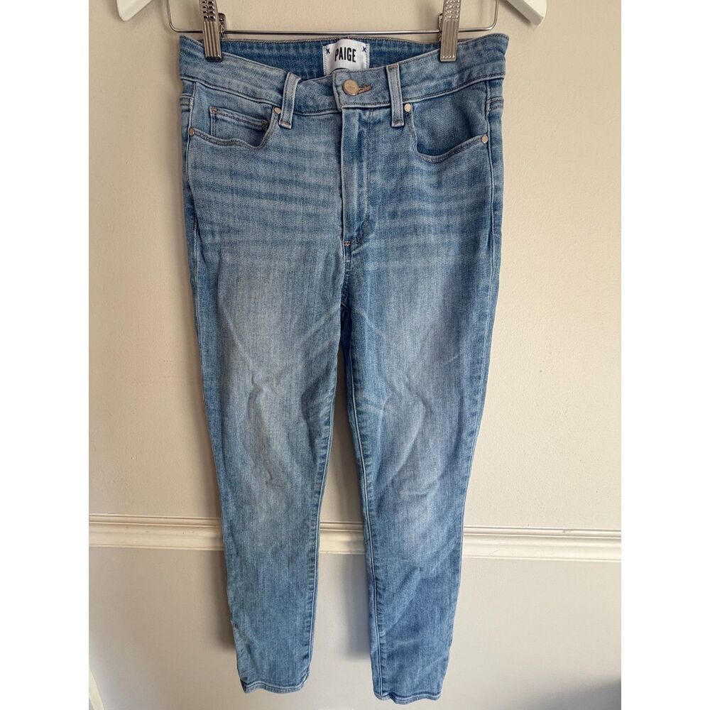 PAIGE Hoxton Skinny Jeans – Women's Size 27 – Light Blue Wash